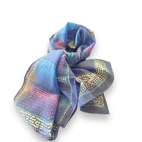 Pastel Scarf Dots - Picture 1 of 8